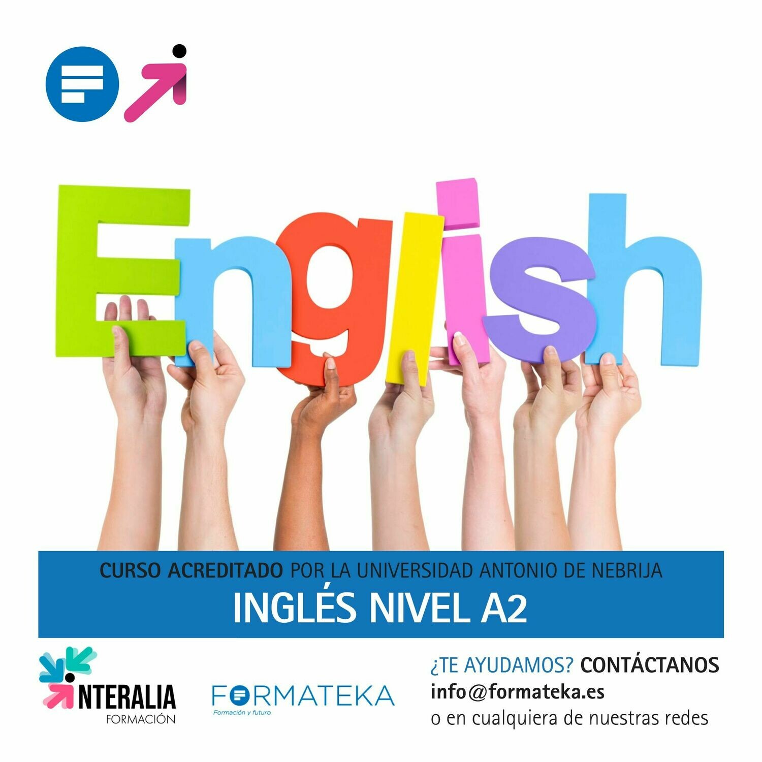 Inglés nivel A2 - 150 Horas - 6,0 Créditos CFC