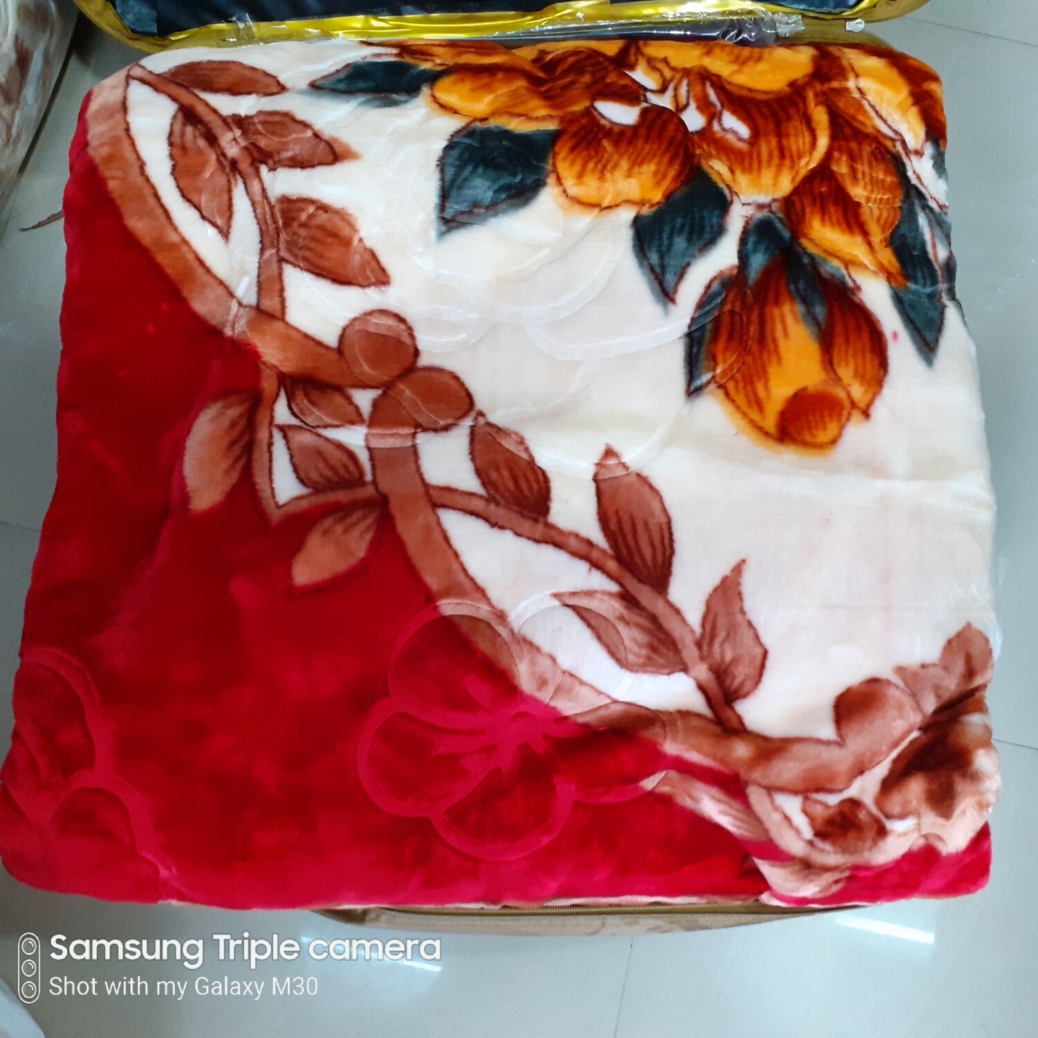 Signature mink double bed blanket