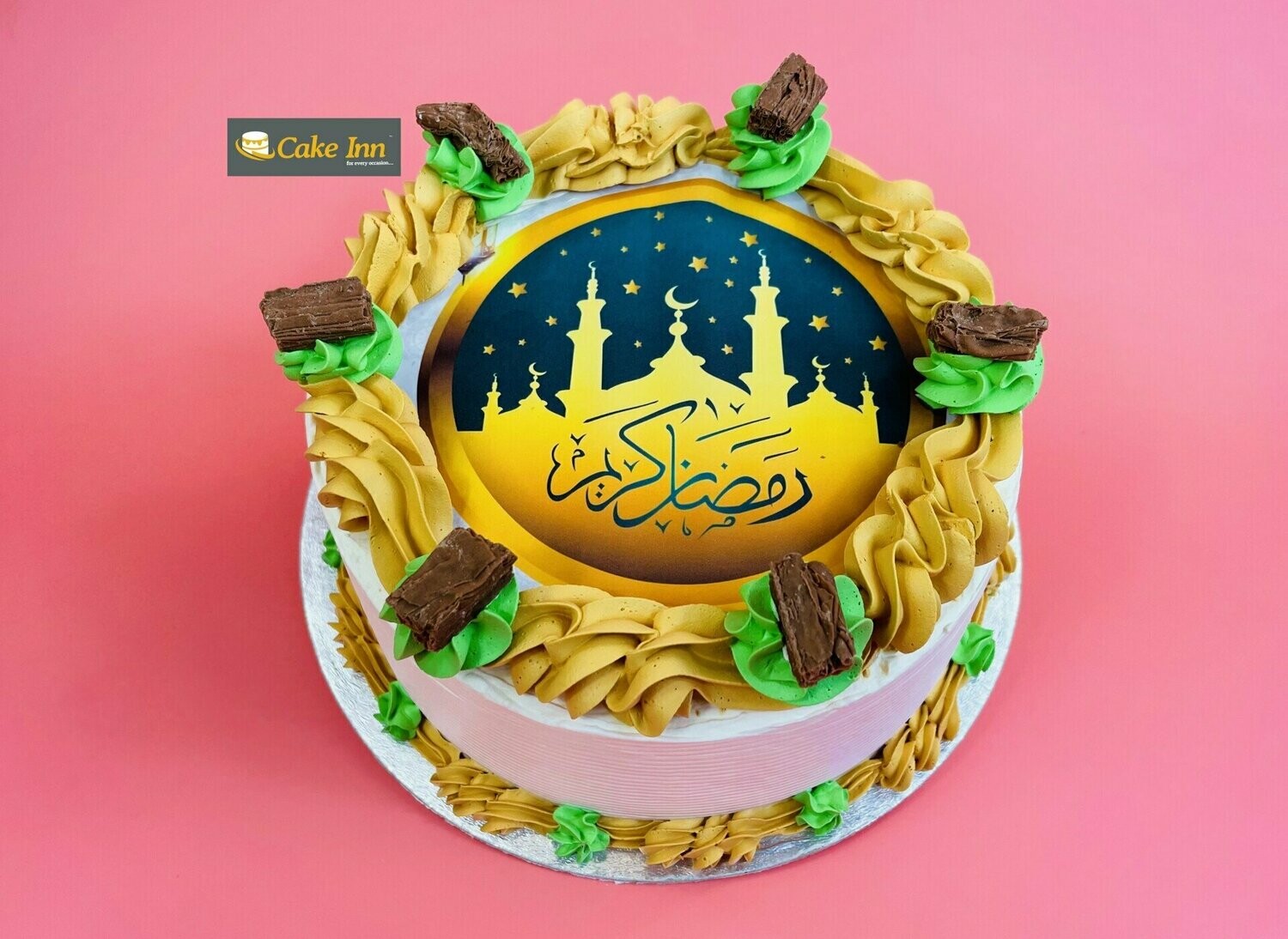 Chocolate Flake Ramadan Cake