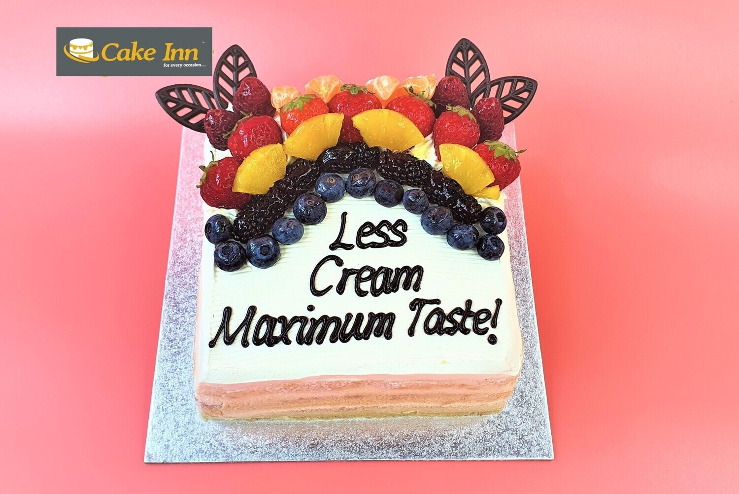 Full Fruits Naked Birthday Cake S340