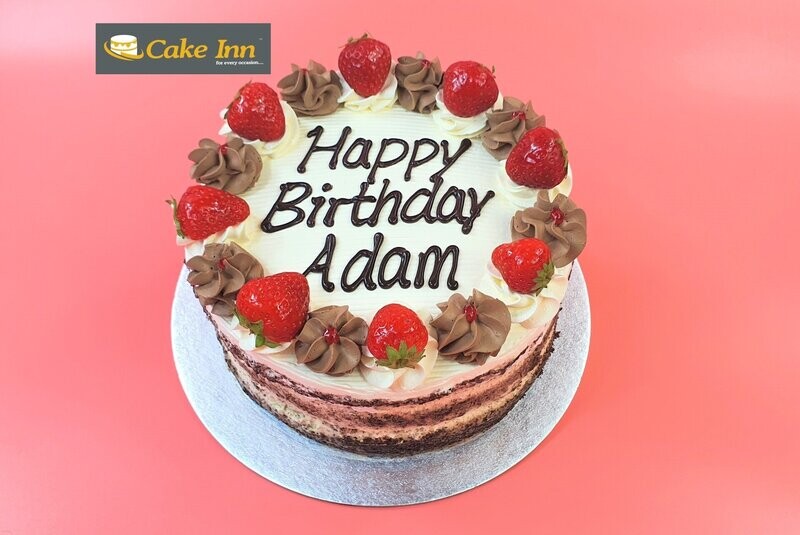Strawberry Naked Cake R114