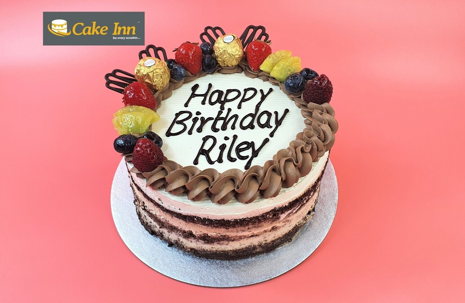 Fruits & Ferrero Naked Cake R116