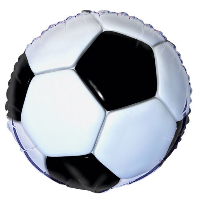 football 18"Foil Balloon Including Helium & Weight