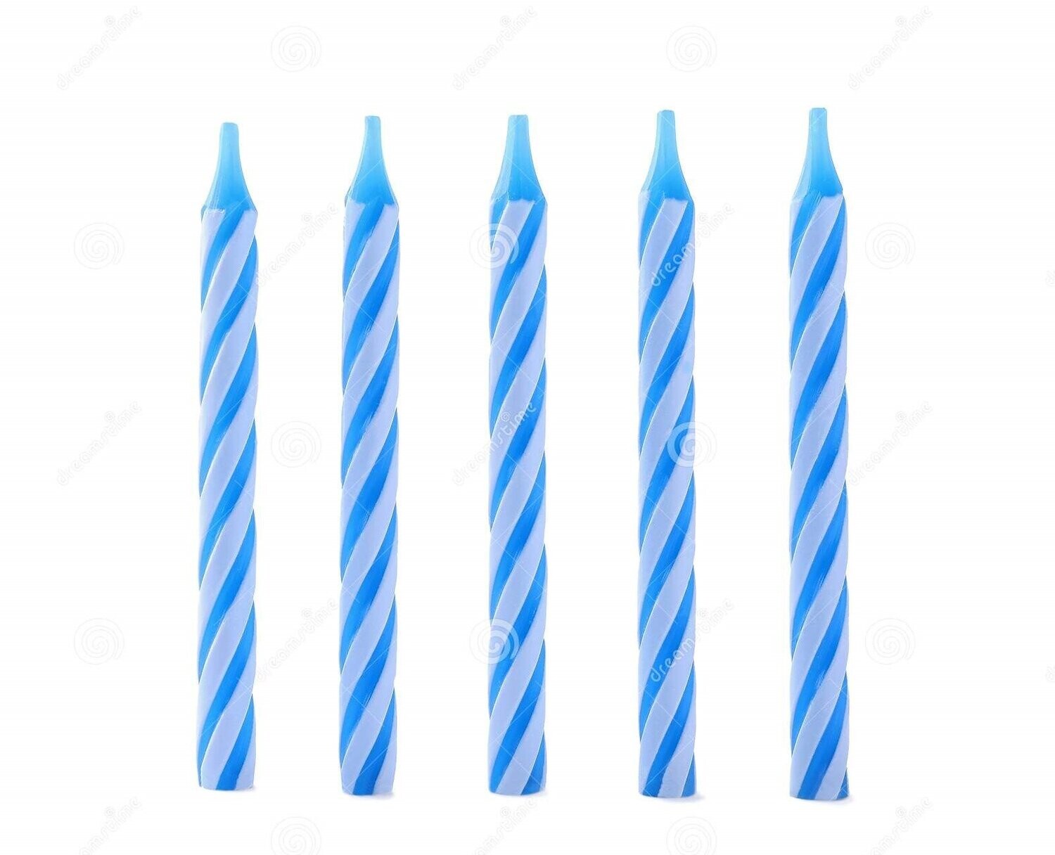Blue Birthday Candles Party candles Celebration candles
