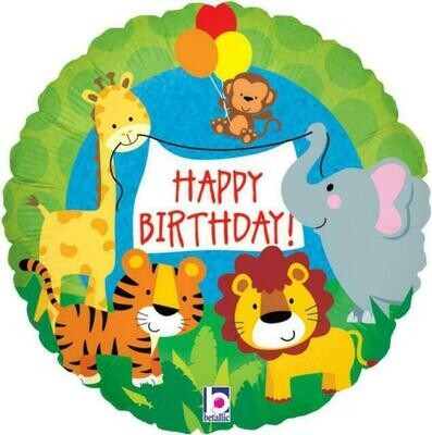 Jungle Theme Happy Birthday 18
