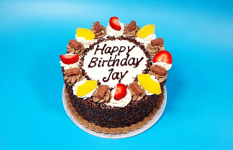 Click & Collect Chocolate Flake & Fruit Cake