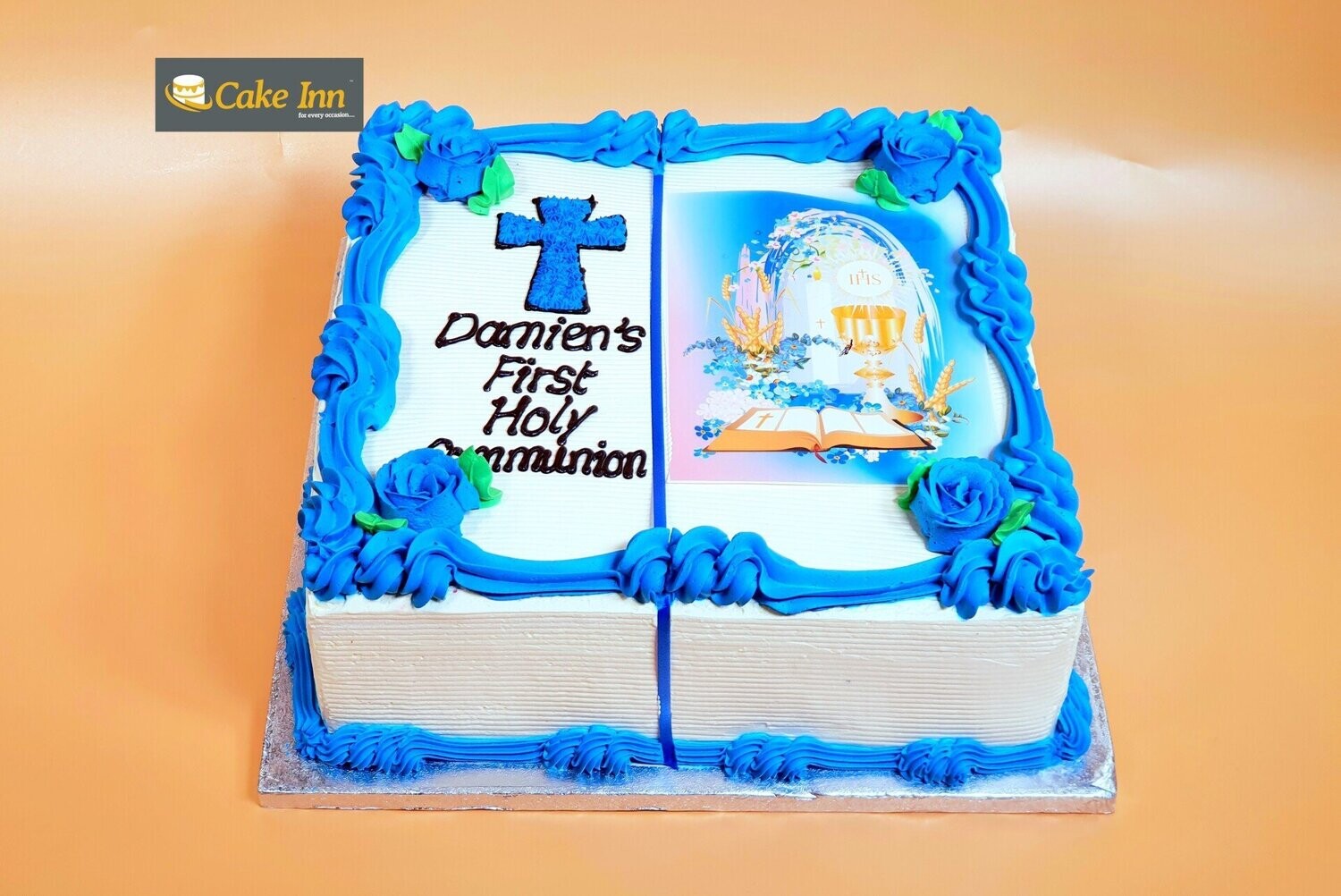 Holy Communion Christening cake S374