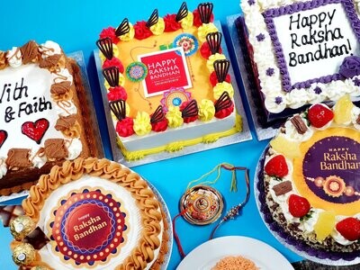 Raksha Bandhan cakes