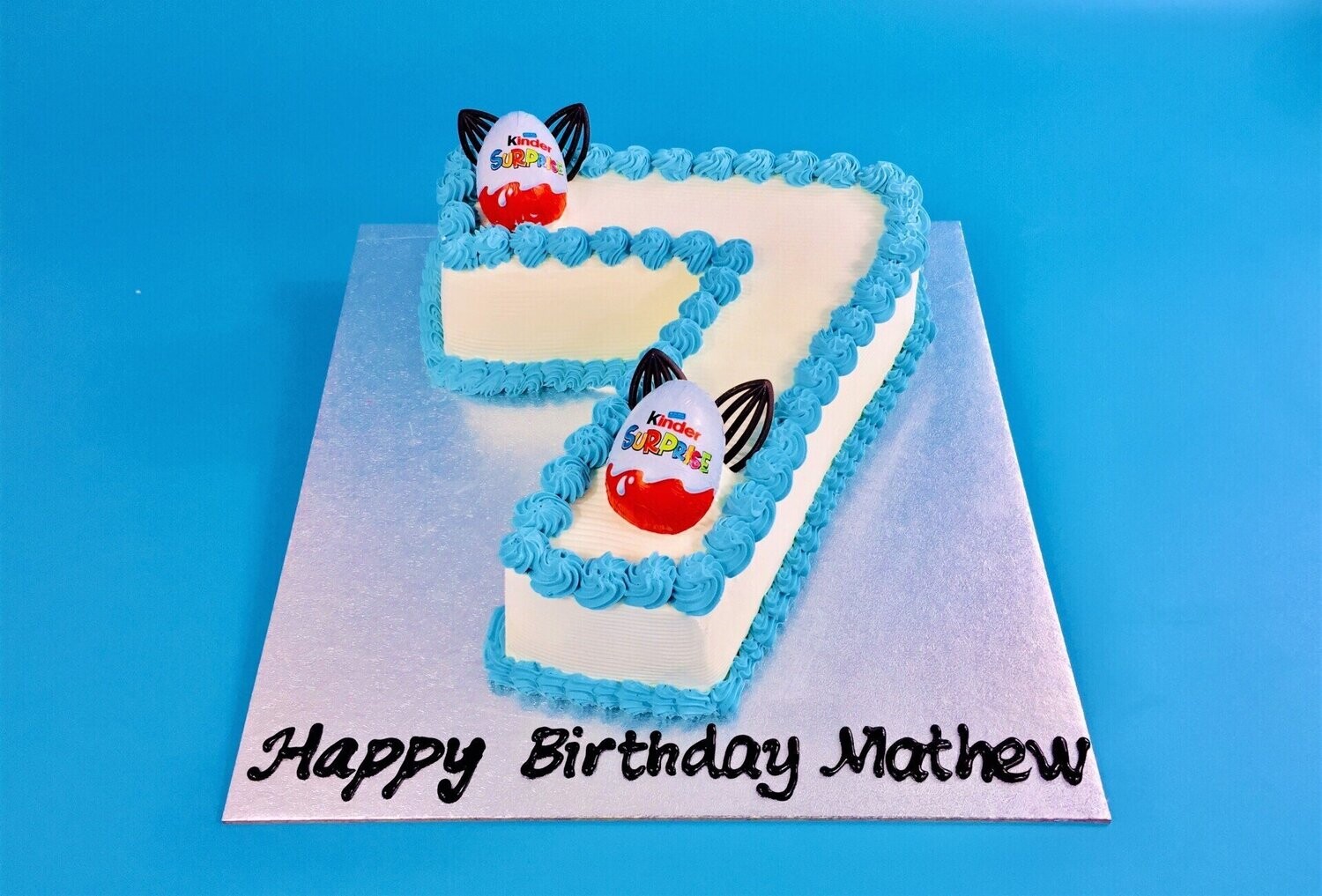 Kinder Surprise Egg  Number Birthday cake N524