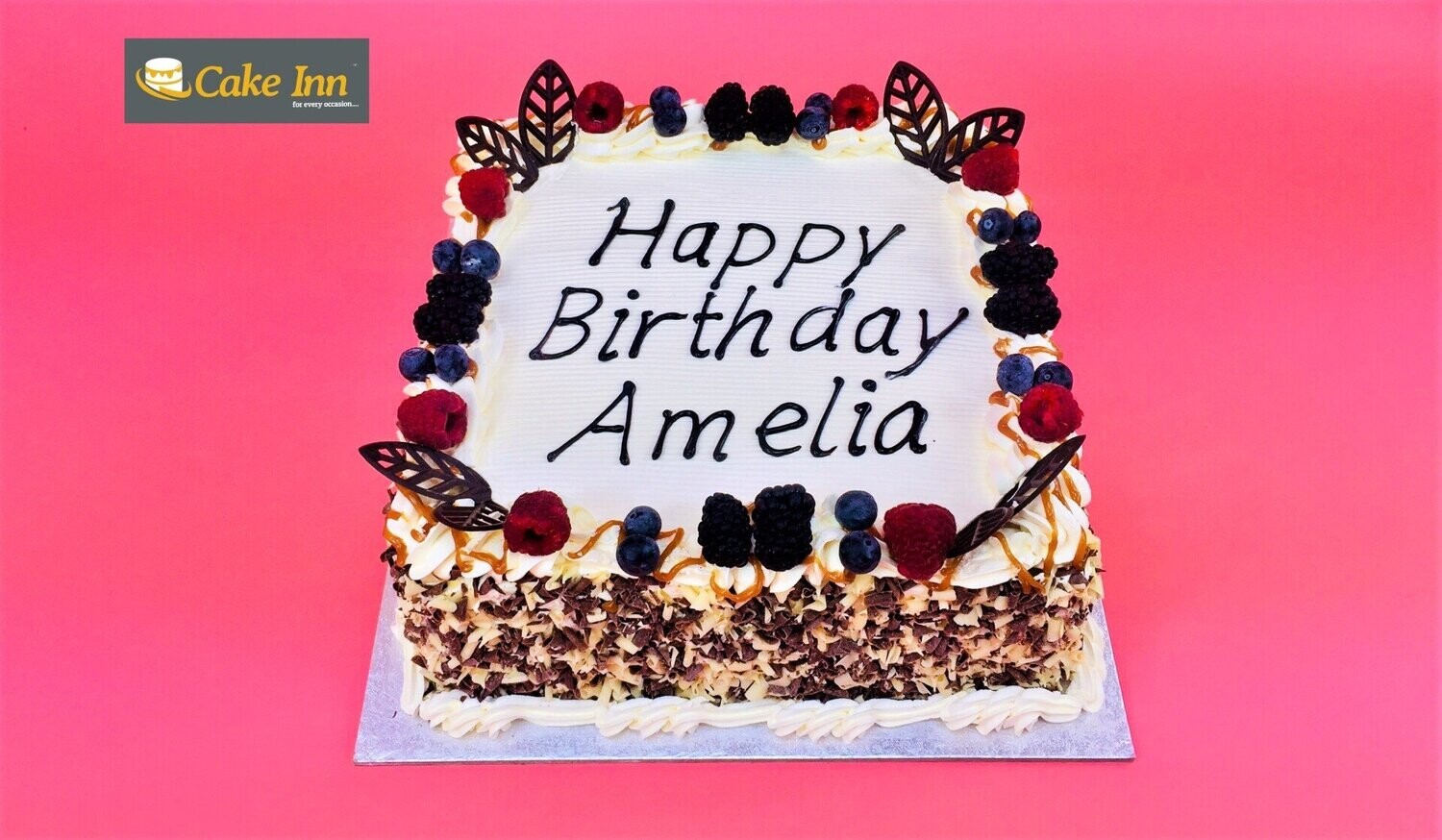 Caramel Theme Cake