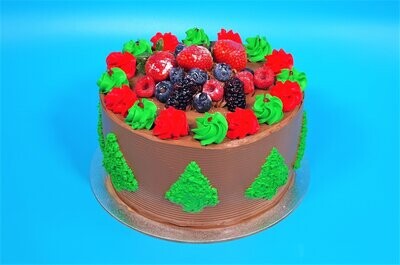 Very Berry Christmas Forest Fruit Cake R161