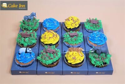 Safari Theme Cupcakes CC7