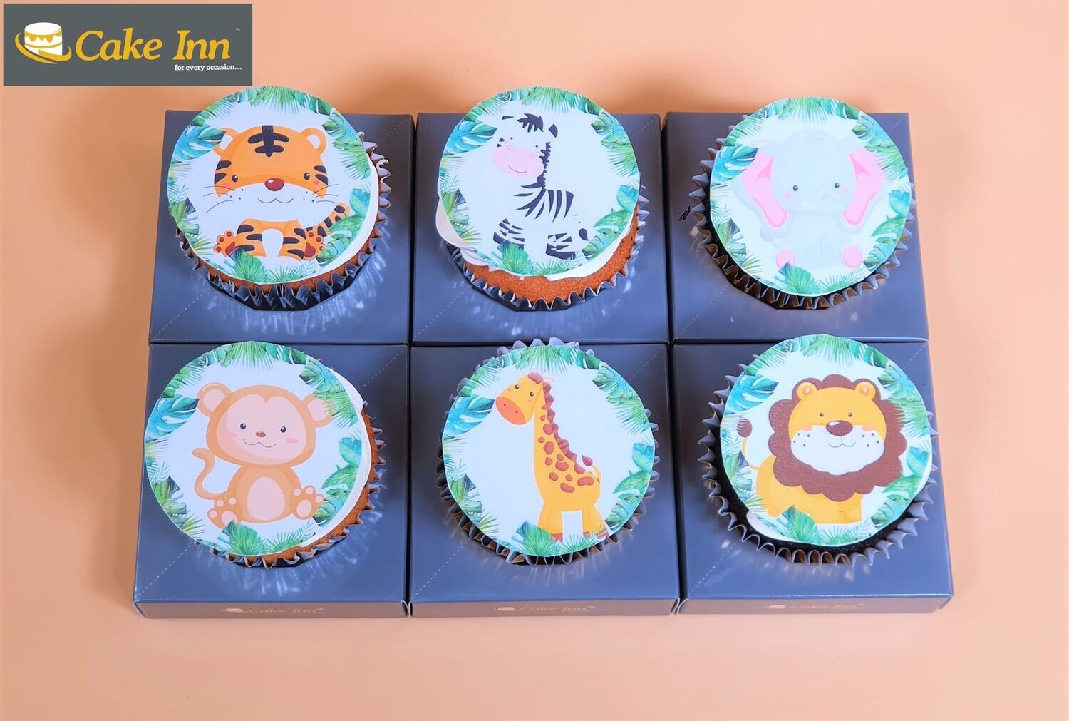 Animal Face Cupcakes - Eggfreee Cupcakes from £ Animal Face Cupcakes - Eggfreee Cupcakes from £