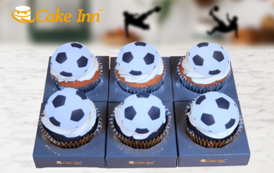 Football Theme Cupcakes CC3