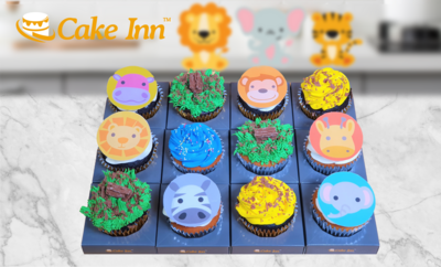 Dinosaur Cupcakes Theme Cupcakes CC8
