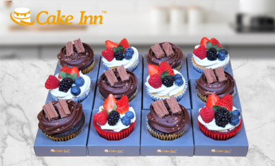 Mix & Match Chocolate & Fruit Cupcakes CC32