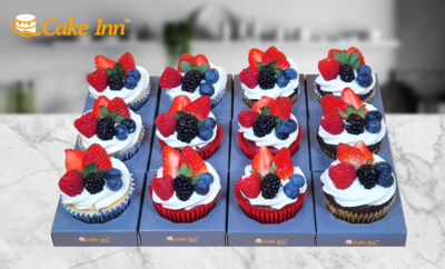 Summer Berries Cupcakes CC20