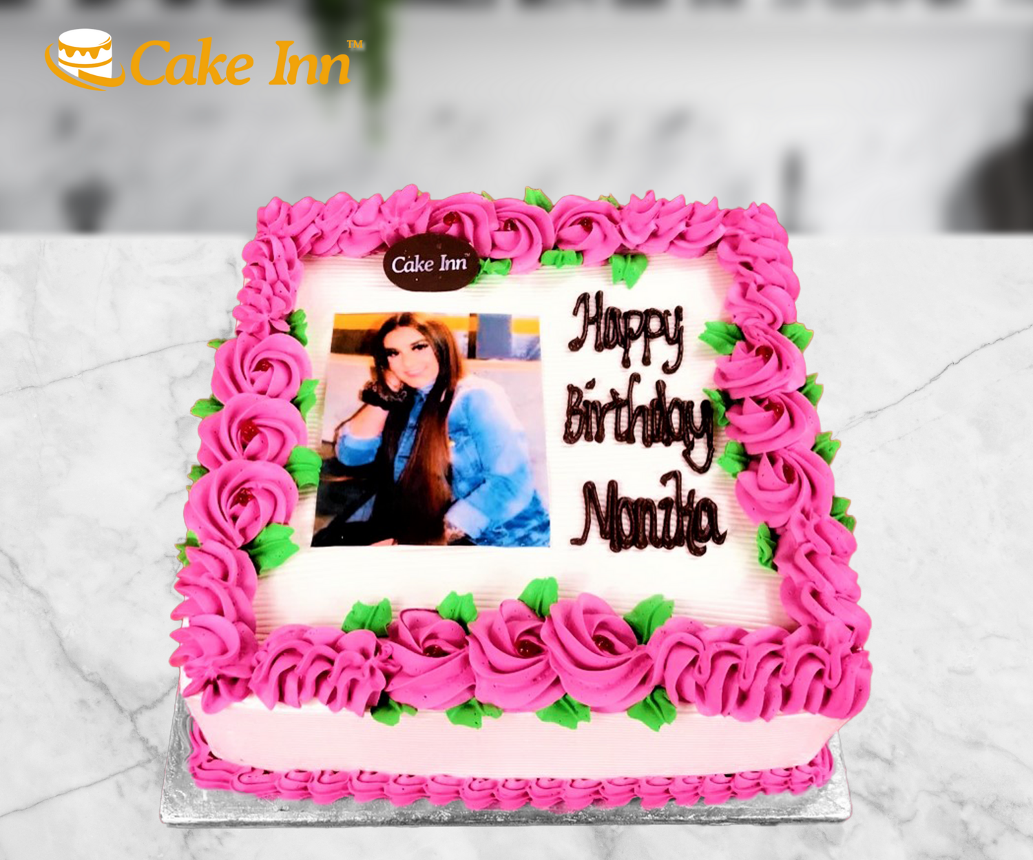 Photo Birthday Cake P462