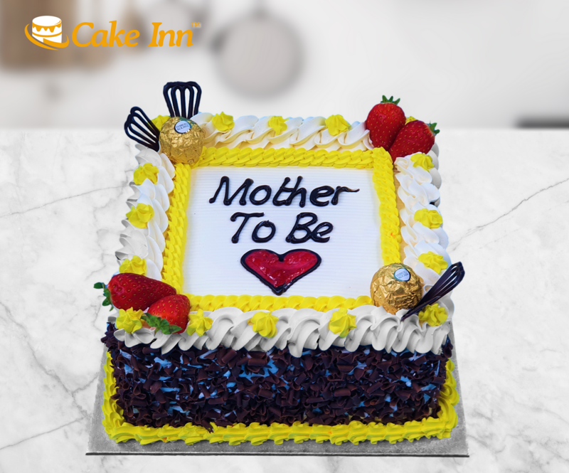 Gender Reveal Baby Shower Cake
