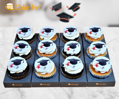 Graduation Hat & Scroll Cupcakes CC31