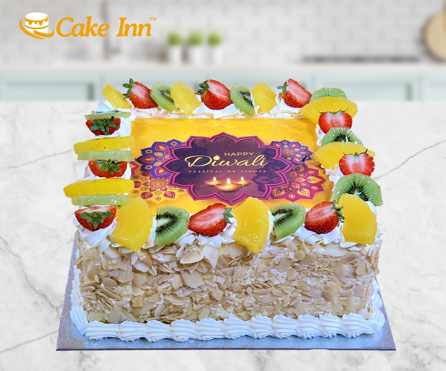 Nut & Fruit Diwali  Cake S384