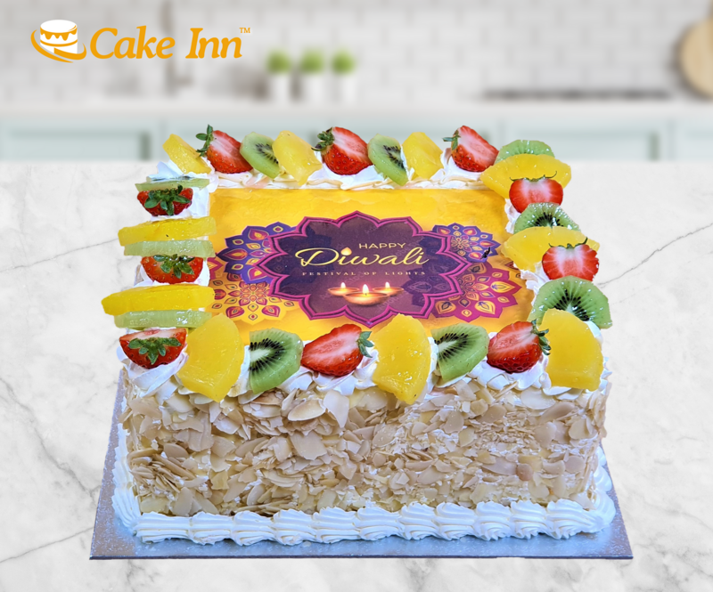 Nut & Fruit Diwali  Cake S384