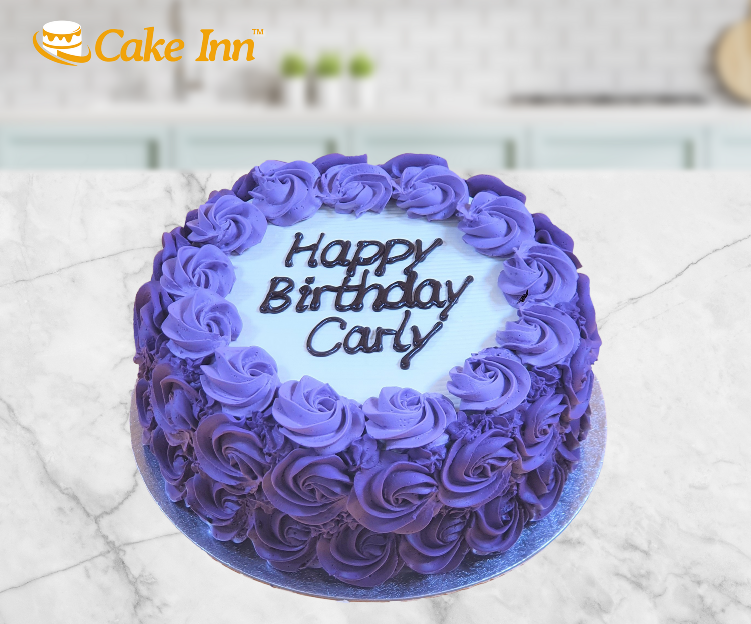 Rosette Birthday Cake