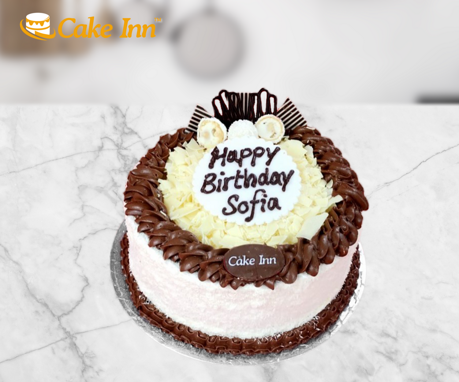 Raffaello With White Chocolate & Coconut Cake R45