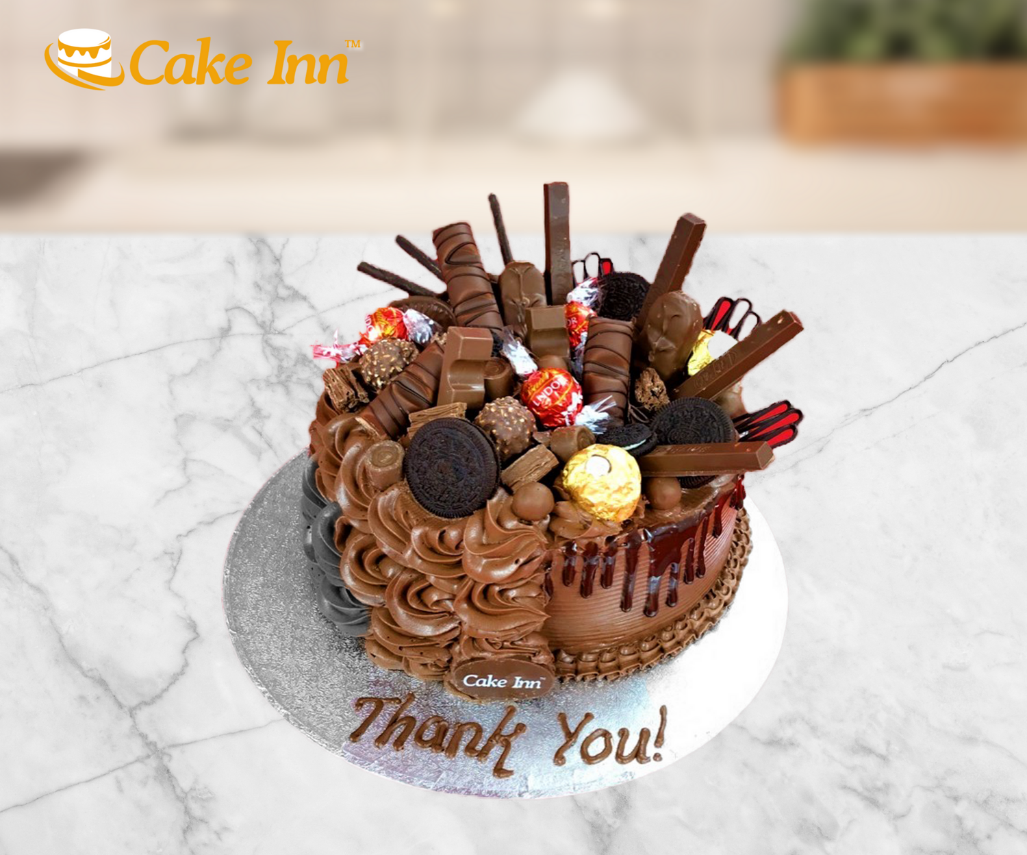 Chocolate Explosion Cake Fully loaded cake