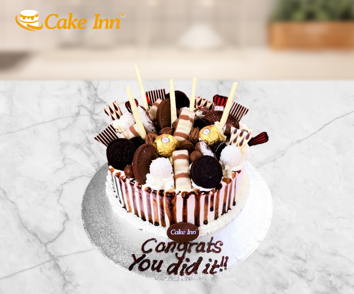 Chocolate Explosion Cake