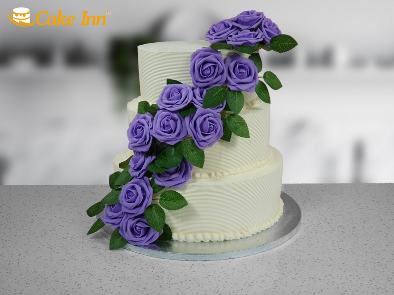 3-Tier Wedding Cake