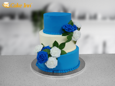Luxury 3-Tier Wedding Cake