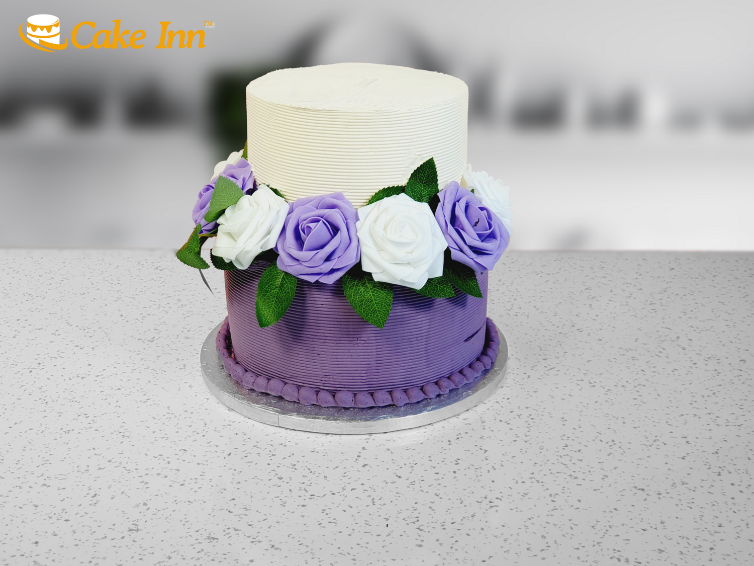 2-Tier Wedding Cake