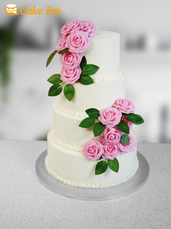 Four Tier Wedding Cake