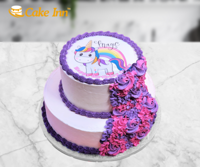 Unicorn Classic Tier Cake