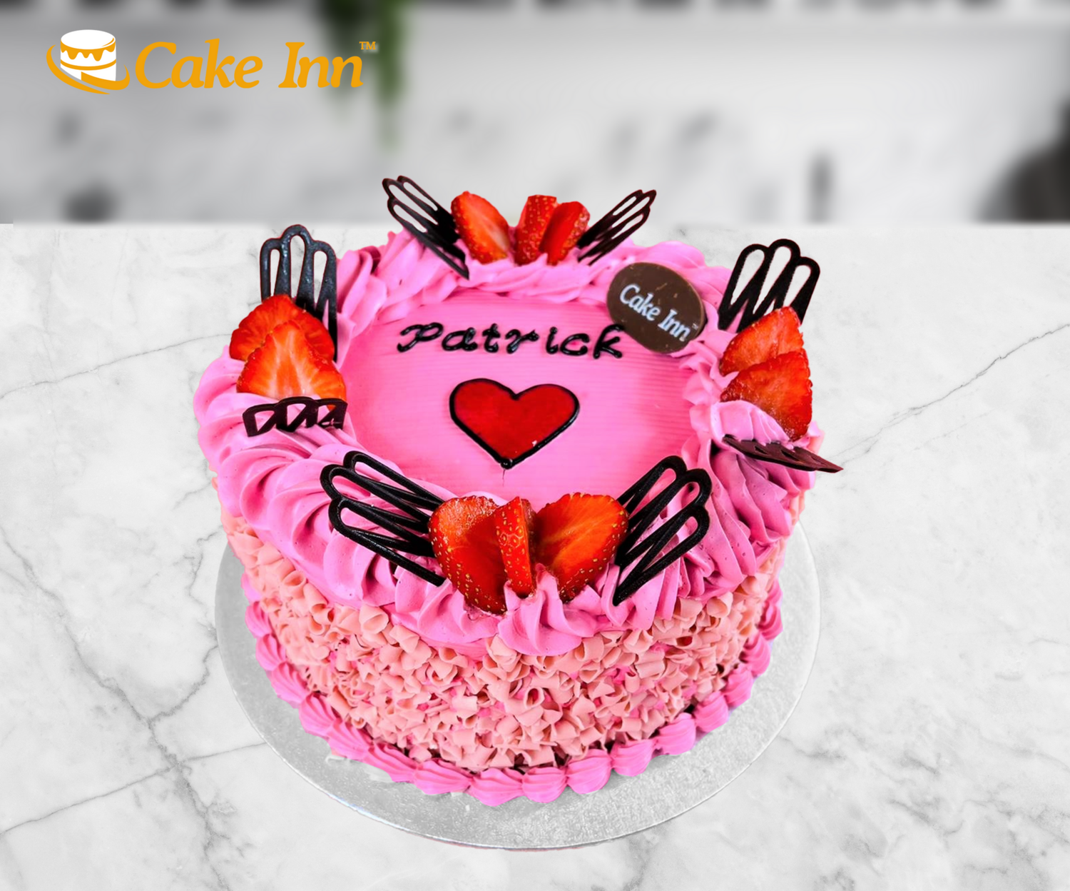 Strawberry Flavour Birthday Cake R83