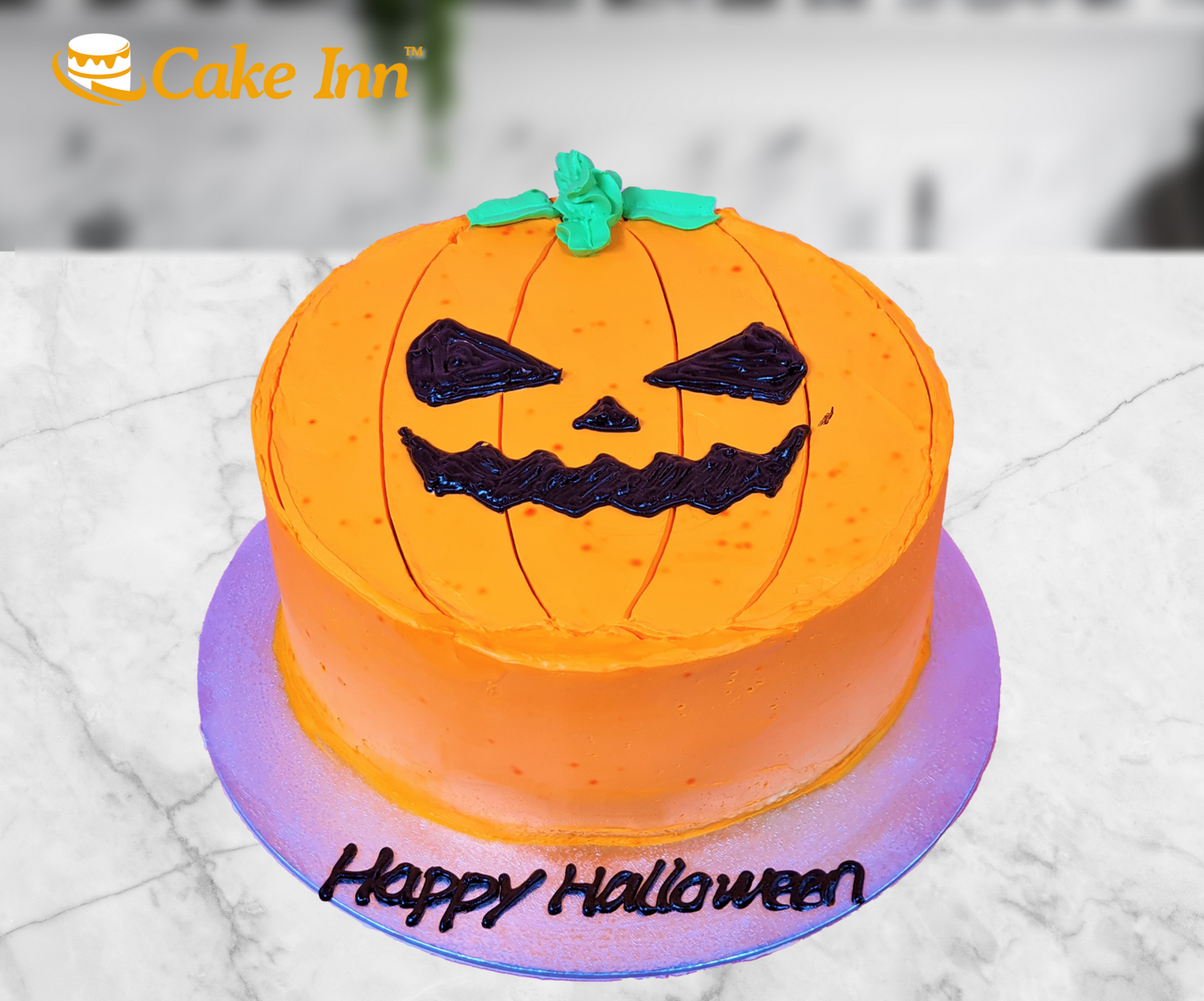 Pumpkin Halloween Cake 3 R148