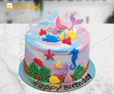 Mermaid Layer Cake