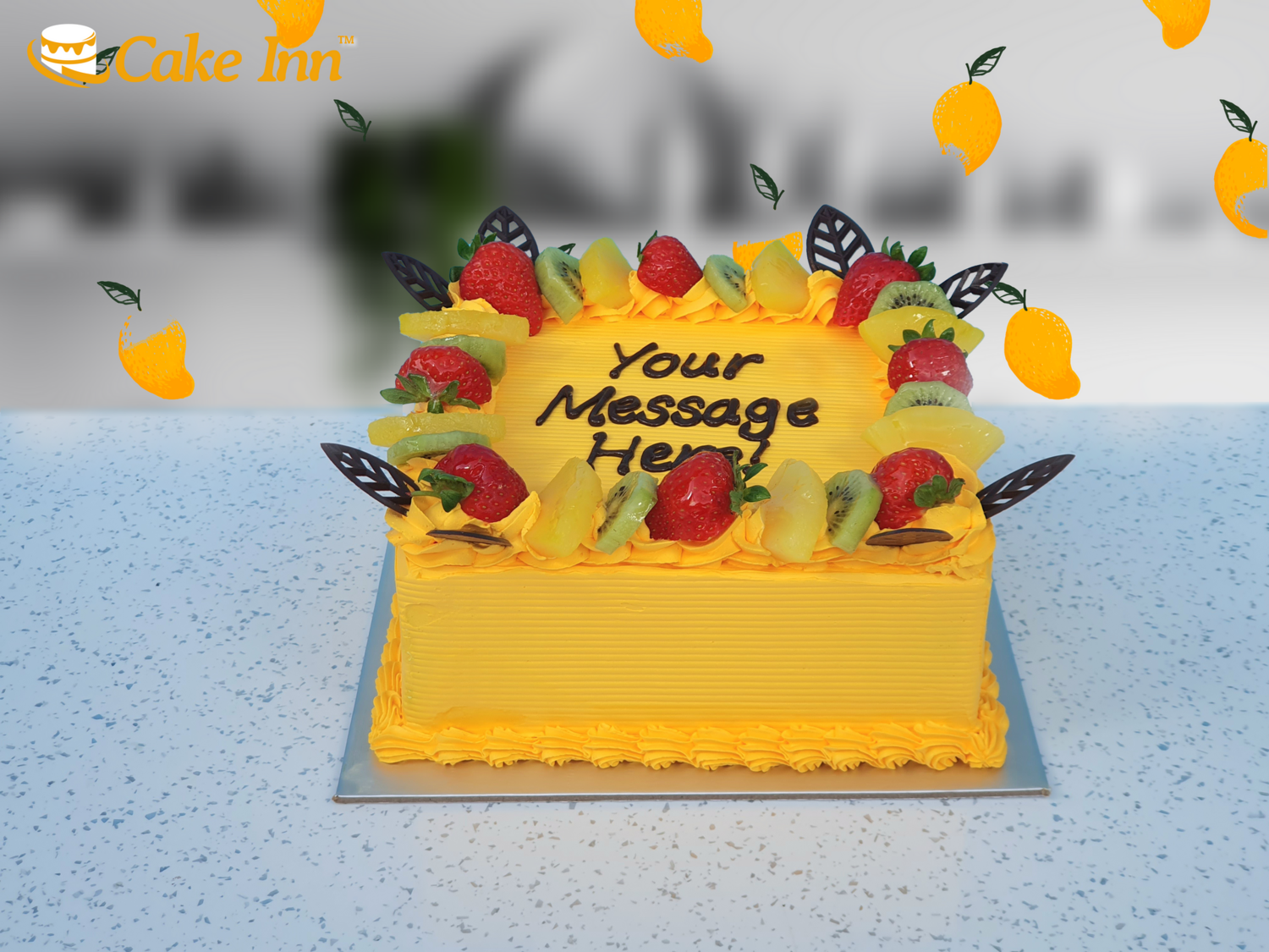 Mango & Fruit Crush Cake