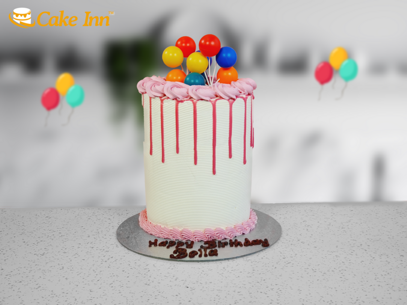 Tall 6 layers Bespoke Dripping Cake