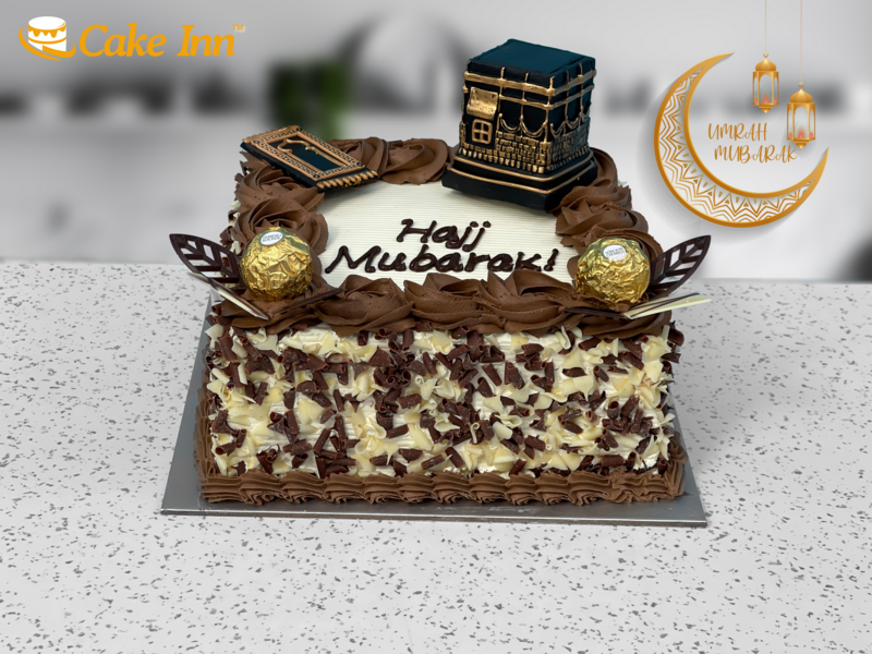 Umrah & Hajj Mubarak Cake