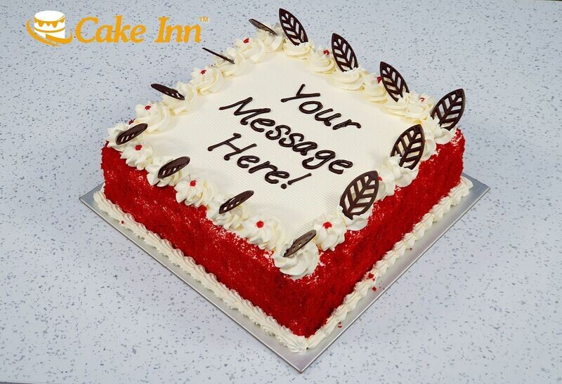 Chocolate leaf's Red velvet Cake Rv324