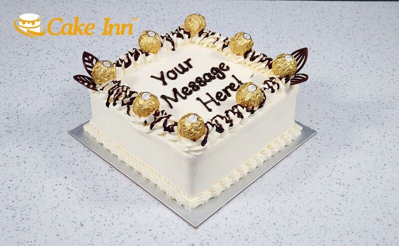 Luxury Ferrero Birthday Cake