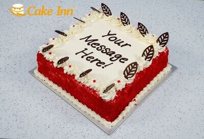 Click & Collect Chocolate leaf's Red velvet Cake Rv324