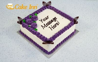 Purple Birthday Cake S261