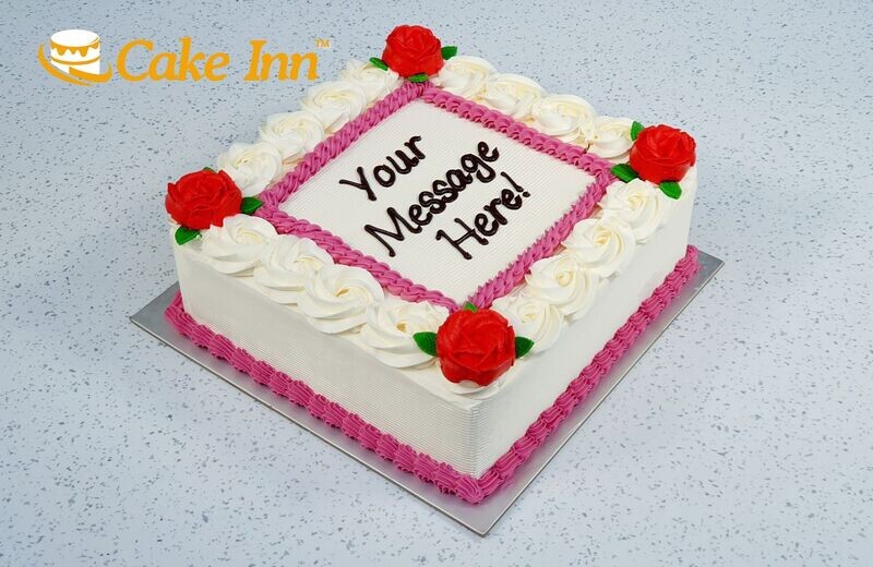 Classic Flowers Birthday Cake S213