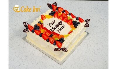 Fresh Fruit Birthday Cake S245