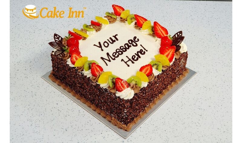 Fresh Fruit Birthday Cake S246