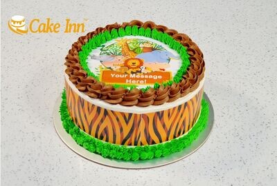Safari Theme cake