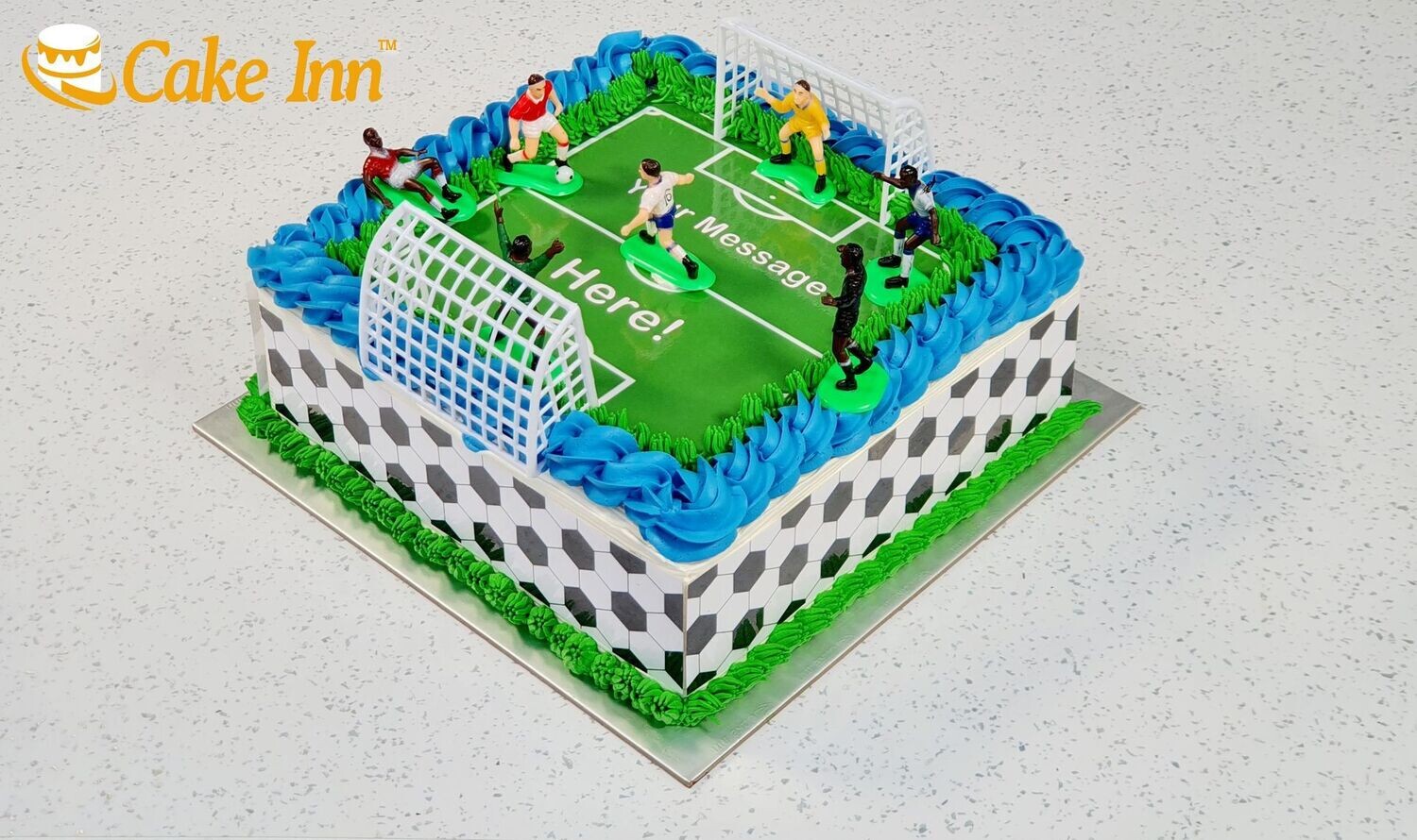 Football Pitch Cake